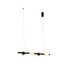SL395.403.04 Люстра подвесная ST-Luce Черный/Белый LED 4*8W 4000K DONOLO, изображение 3