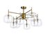 SL1049.302.08 Люстра потолочная ST-Luce Латунь/Прозрачный G9 8*5W FINN, изображение 4