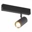 ST504.436.01 Св-к трек. Черный GU10 1*50W  IP20 L104xW54xH111 180-240V Без ламп SKYLINE 220, изображение 3