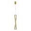 SL6205.303.01 Светильник подвесной ST-Luce Латунь/Прозрачный LED 1*11W 4000K ELICA, изображение 3