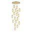 SL6506.203.18 Светильник подвесной ST-Luce Золотистый/Золотистый, Прозрачный LED 18*9W 3000K ALLUNGO, изображение 2