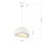 SL1522.503.01 Светильник подвесной ST-Luce белый/белый E27 1*60W WABI SABI, изображение 6