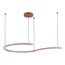 SL1018.603.01 Светильник подвесной ST-Luce терракотовый/прозрачный LED 1*65W 4000K EUCLIDICS, изображение 2