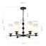 SL2003.403.06 Светильник подвесной ST-Luce черный/белый E27 6*40W AURORA, изображение 4