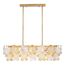 SL6240.203.08 Светильник подвесной ST-Luce золотистый/Прозрачный, янтарный E14 8*60W TENDER, изображение 3