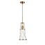 SL1016.203.01 Светильник подвесной ST-Luce Золотистый/Золотистый, Прозрачный E27 1*60W NARRIO, изображение 3