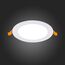 ST209.538.09 Св-к встр. Белый LED 1*9W 3000K 585Lm Ra80 110° IP20 D145xH8 90-265V Встраиваемые светильники, изображение 2