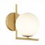 SL1148.301.01 Светильник настенный ST-Luce Латунь/Белый G9 1*5W CODDA, изображение 3