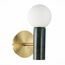 SL1210.401.01 Светильник настенный ST-Luce Золотистый, Черный/Белый G9 1*5W PIETRA, изображение 6