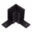 ST007.419.00 Угол-соединитель для подвесного / накладного магнитного шинопровода  ST-Luce Черный SKYLINE 48, изображение 3