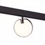 ST359.436.15 Магнитный трековый светильник Черный LED 1*15W 3000K 760Lm Ra>80 120° IP20 L150xW28xH21 SKYLINE 48, изображение 3