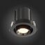 ST702.338.12 Св-к встр. Черный LED 1*12W 3000K 900Lm Ra80 24° IP20 D90xH92 180-240V Встраиваемые светильники, изображение 5