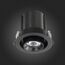 ST702.338.12 Св-к встр. Черный LED 1*12W 3000K 900Lm Ra80 24° IP20 D90xH92 180-240V Встраиваемые светильники, изображение 8