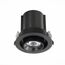 ST702.338.12 Св-к встр. Черный LED 1*12W 3000K 900Lm Ra80 24° IP20 D90xH92 180-240V Встраиваемые светильники, изображение 9