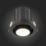 ST702.448.12 Св-к встр. Черный LED 1*12W 4000K 900Lm Ra80 24° IP20 D90xH92 180-240V Встраиваемые светильники, изображение 5
