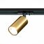 ST300.206.01 Св-к трек. Золотистый GU10 1*50W  IP20 L100xW54xH142 220V Без ламп BASE, изображение 3