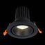 ST705.448.10 Св-к встр. Черный LED 1*10W 4000K 750Lm Ra>90 38° IP20 D102xH85 170-240V Встраиваемые светильники