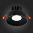 ST751.438.10 Св-к встр. Черный LED 1*10W 3000K 750Lm Ra>90 38° IP20 D100xH75 170-240V Встраиваемые светильники, изображение 2