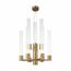 SL1229.303.09 Люстра подвесная ST-Luce Латунь/Прозрачный GU10 9*5W TERNI, изображение 4