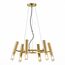 SL1236.203.06 Люстра подвесная ST-Luce Золотистый/Коньячный, Золотистый G9 LED 6*5W ECLIP, изображение 3