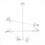 SL1801.503.06 Люстра подвесная ST-Luce Белый/Белый E14 6*60W MINNE, изображение 4