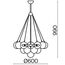 Подвесной светильник Freya FR5231PL-06CH, изображение 10