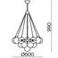 Подвесной светильник Freya FR5231PL-06CH, изображение 9