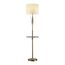 5403/1F CLASSIC ODL_EX24 173 бронзовый/светло-коричневый/кремовый/металл/керамика/ткань Торшер E27 1*60W LATTE