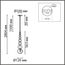 8087/1A MODERNI LN25 302 золото/белый, металл/стекло Подвесной светильник G9 1*20W 220V SOLIDA, изображение 2