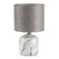8148/1T MODERNI LN25 000 серый, керамика/текстиль Настольная лампа Е27 1*60W 220V MRAMAO