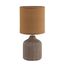 8175/1T COUNTY LN25 000 коричневый, керамика/текстиль Настольная лампа E14 1*40W 220V ININA