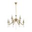 8319/12 CLASSI шампань/прозрачный, металл/хрусталь Люстра E14 12*40W 220V SEVERINA