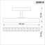 358610 SHINO NT21 045 черный Трековый светильник для низковольного шинопровода IP20 LED 4000K 12W 48V FLUM, изображение 2