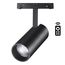 358632 SHINO NT21 067 черный Трековый низковольтный св-к диммируемый с ДУ, со сменой цв.температуры IP20 LED 3000~6500К 20W 48V FLUM