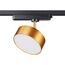 358757 PORT NT21 215 матовое золото Светильник трековый однофазный трехжильный IP20 LED 24W 4000K 2100Лм 100-265V PROMETA