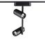 359106 SHINO NT23 187 черный Трековый светильник для низков. шинопровода IP20 LED 4000K 2*8W 48V 1360Лм SMAL, изображение 3