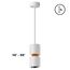 359339 OVER NT24 318 белый Светильник подвесной с механизмом регулировки высоты, провод 2м IP20 LED 10W/3W 3000K 1090Лм 170-265V ARISTO
