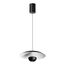 359336 OVER NT24 324 черный Светильник подвесной с механизмом регулировки высоты, провод 2м IP20 LED 4W вниз/3W вверх 760Лм 3000K 170-265V IMAN, изображение 4