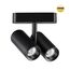 359274 SHINO NT23 186 черный Трековый светильник для низковольтного шинопровода IP20 LED 16W 48V 1360Лм 3000К SMAL