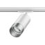 370862 PORT NT22 202 белый/серебро Светильник трековый однофазный двухжильный IP20 GU10 9W 220V SLIM