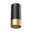 370867 OVER NT22 416 черный/золото Светильник накладной IP20 GU10 9W 220V SLIM