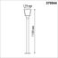 370944 STREET NT23 350 темно-серый Светильник ландшафтный IP54 E27 18W 220-240V PARK, изображение 2