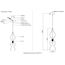 Светильник подвесной Crystal Lux IRIS SP1 B TRANSPARENT, изображение 6