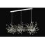 Светильник подвесной Crystal Lux GARDEN SP3х3 L1200 CHROME, изображение 4