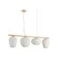 4052-4P, подвесная люстра, L1150xW260xH320/1560, 4xE27x60W, excluded, изображение 2