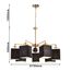2822-7P, подвесная люстра, D790xH455/1520(H560/1625), 7xE14x40W, excluded, изображение 10