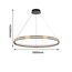 4131-1P, подвесная люстра, D800xH250/1080, LEDx59W, 5400LM, 4000K, included, изображение 3
