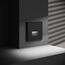Подсветка светодиодная встраиваемая VOLTUM S70 с датчиком, (черный матовый), изображение 5
