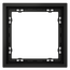 Рамка пластиковая VOLTUM S70 на 1 пост, (черный матовый)