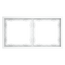 Рамка пластиковая VOLTUM S70 на 2 поста, (белый матовый), изображение 5